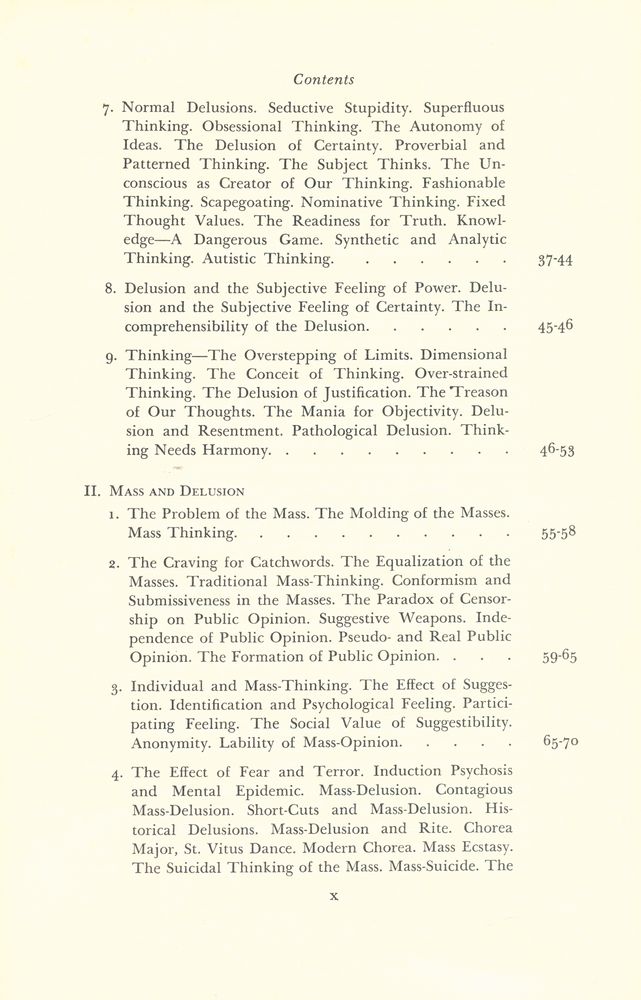 『Nervous and mental disease monograph series 79 : Delusion and Mass - delusion』 3