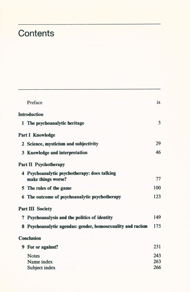 『For and against psychoanalysis』 2