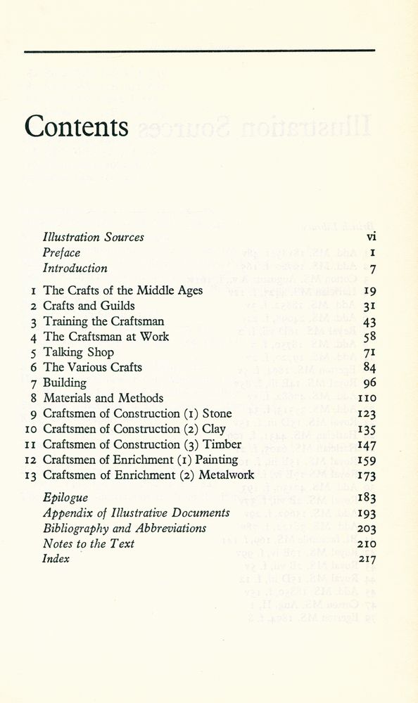 『MEDIAEVAL CRAFTSMEN』 2