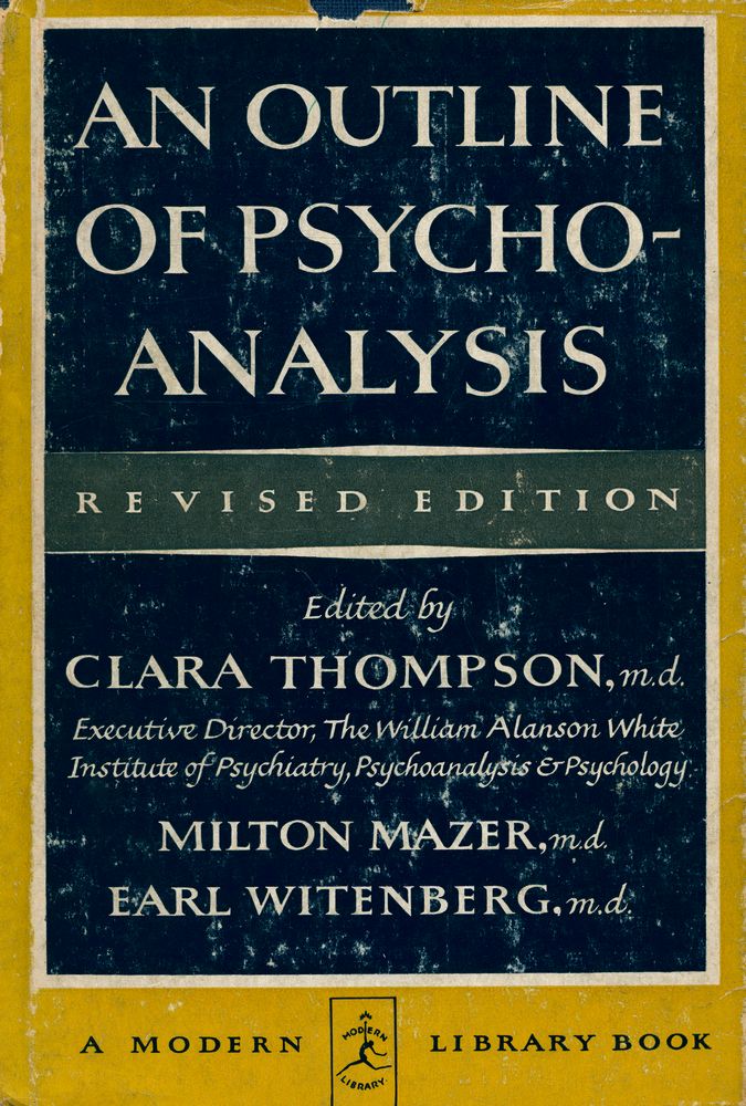 『AN OUTLINE OF PSYCHOANALYSIS』 1