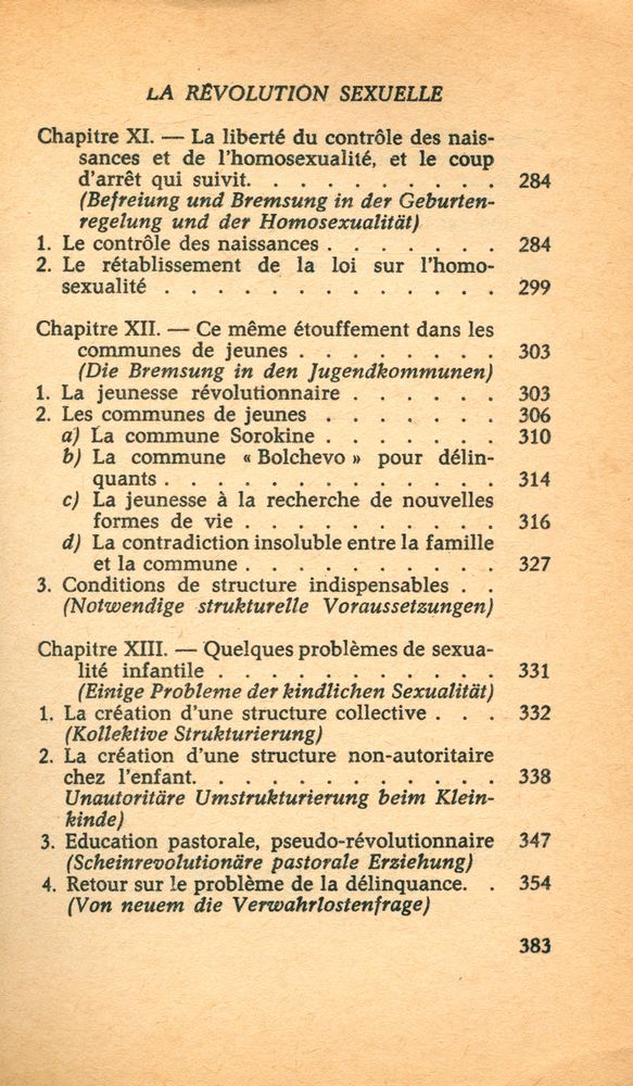 『LA RÉVOLUTION SEXUELLE : Pour une autonomie caractérielle de l'homme』 6