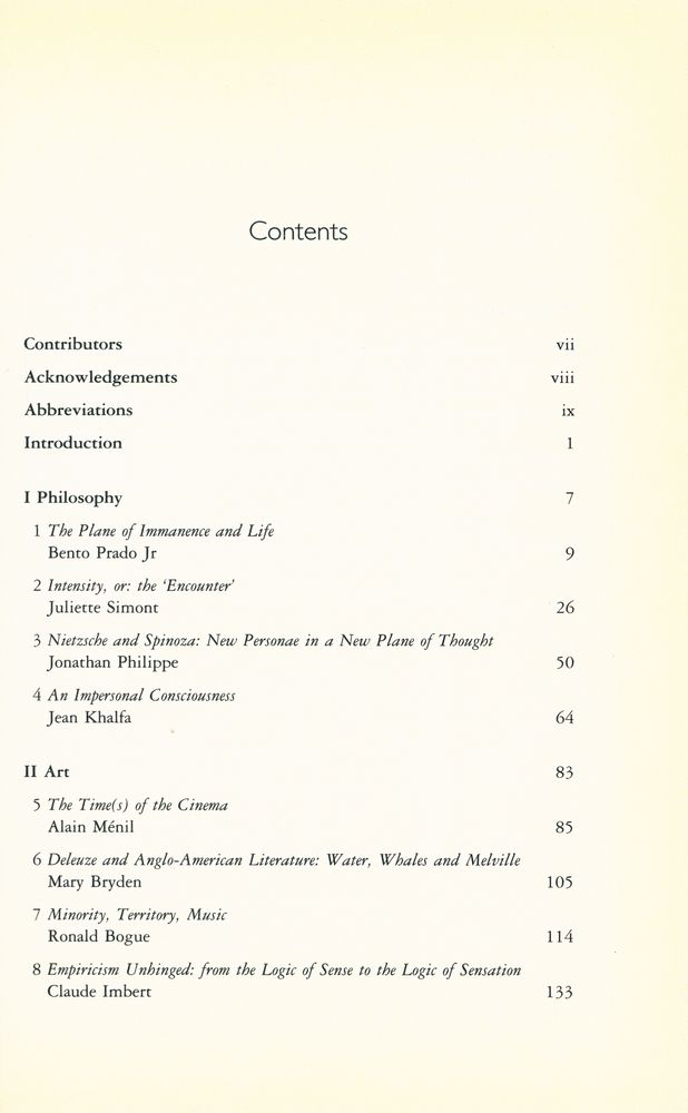 『an introduction to the philosophy of Gilles Deleuze』 2
