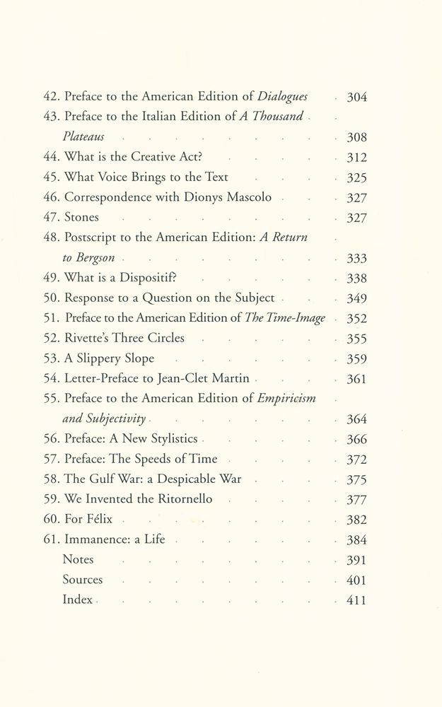 『Two Regimes of Madness : Texts and Interviews 1975 - 1995』 4