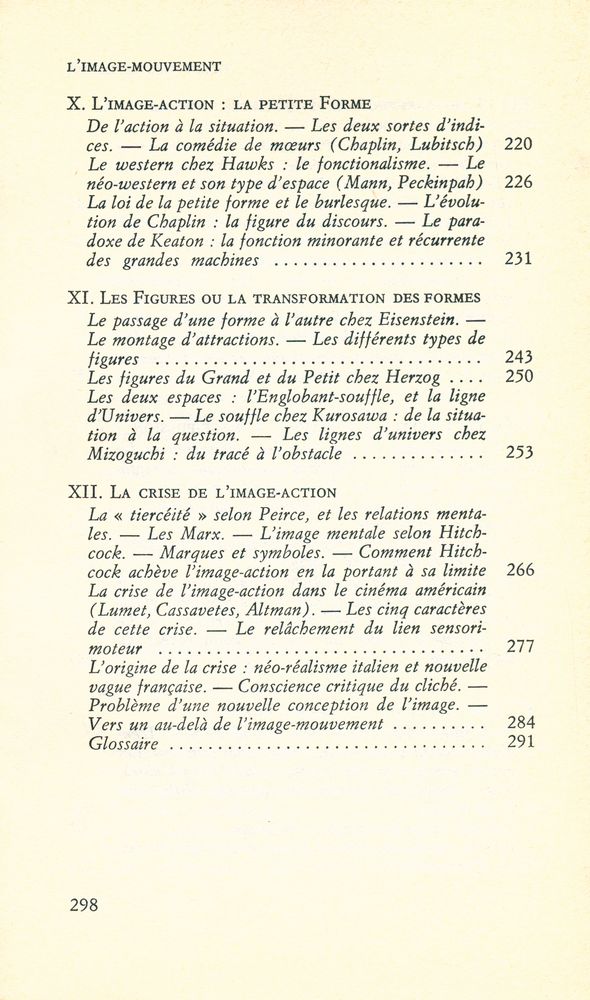 『CINÉMA 1 : L'IMAGE - MOUVEMENT』 5