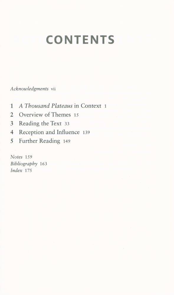 『Deleuze And Guattari's : A thousand plateaus』 2