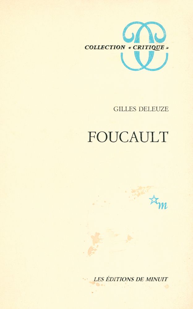 『FOUCAULT』 1
