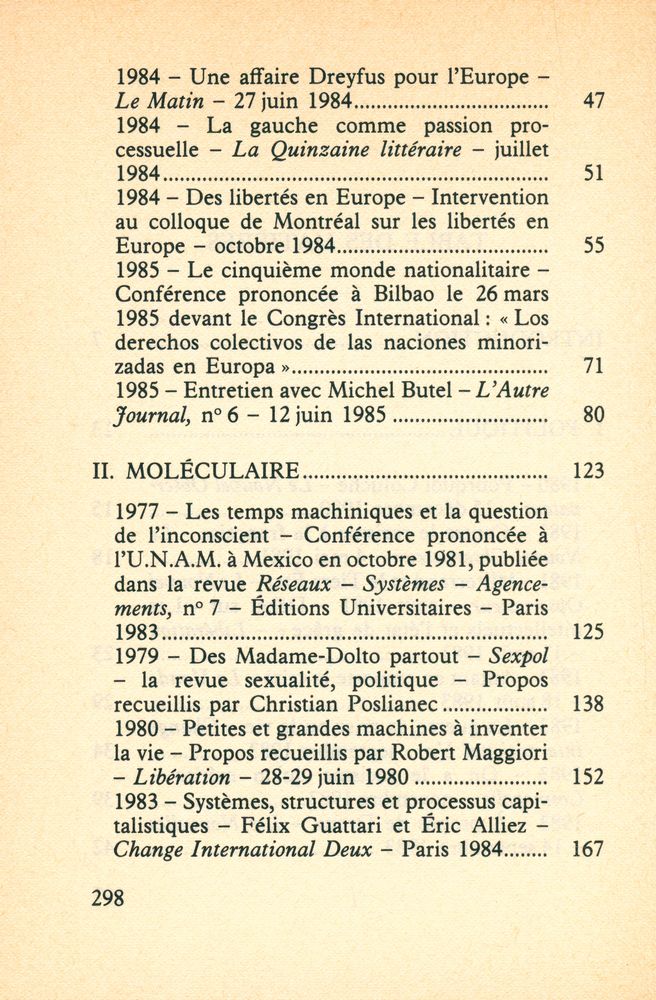 『LES ANNÉES D'HIVER : 1980 - 1985』 3