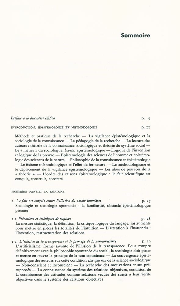 『le métier de sociologue』 2