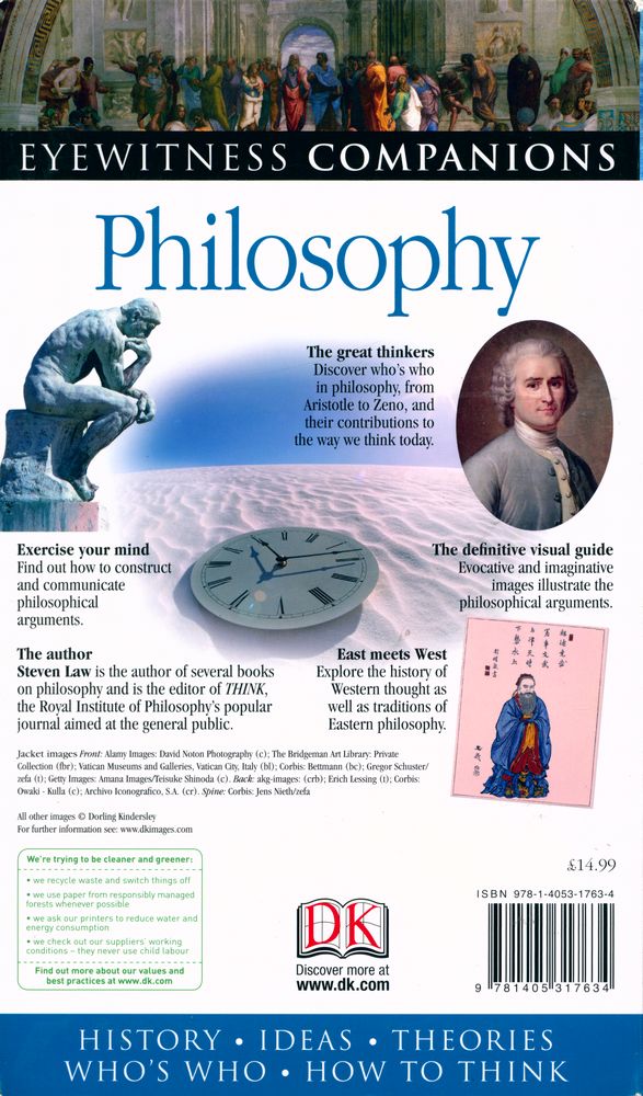 『Philosophy : EYEWITNESS COMPANIONS』 4