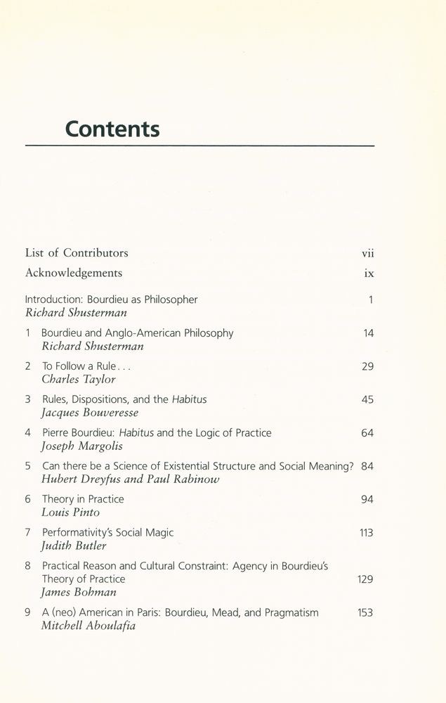 『Bourdieu : a critical reader』 2