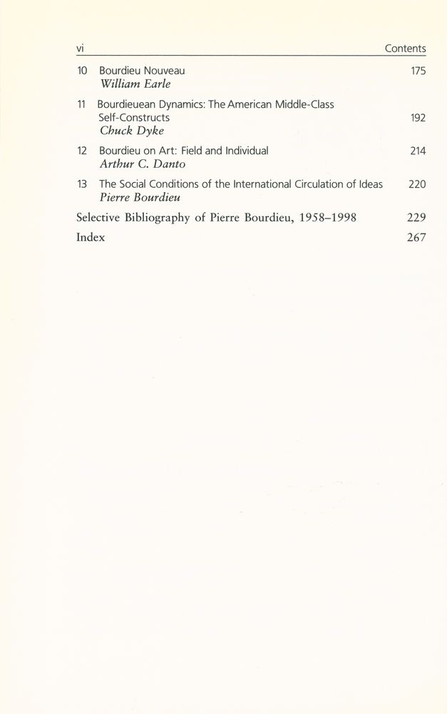 『Bourdieu : a critical reader』 3