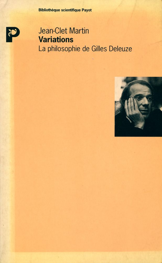 『Variations : La philosophie de Gilles Deleuze』 1