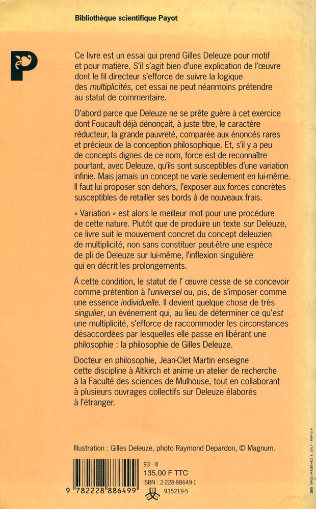 『Variations : La philosophie de Gilles Deleuze』 3