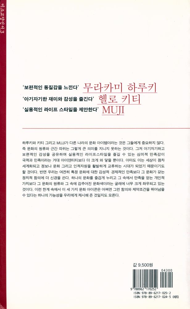 『하루키, 키티, MUJI를 통해 본 일본의 문화 아이콘 Ⅰ』 5