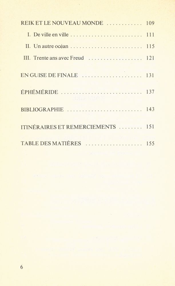 『THÉODOR REIK : Le trajet d'un psychanalyste de Vienne <<fin de siècle>> aux États - Unis』 3