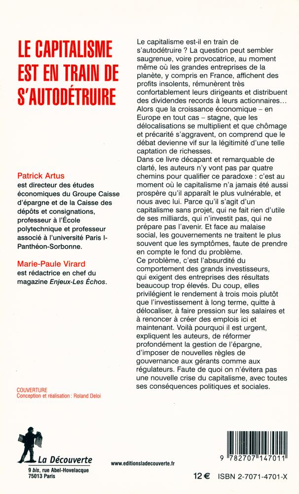 『Le capitalisme est en train de s'autodétruire』 4