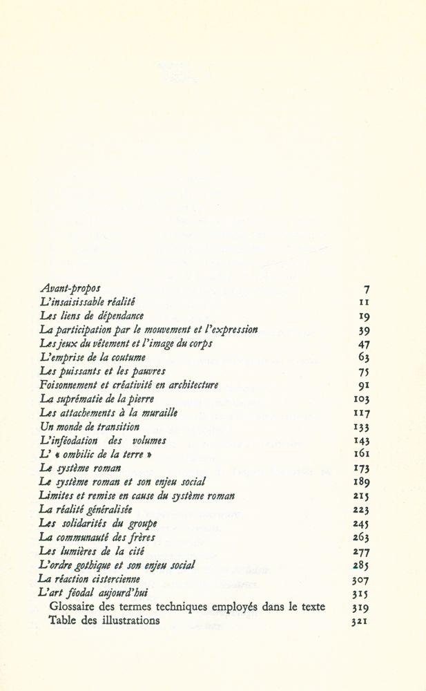 『L'art féodal et son enjeu social』 2