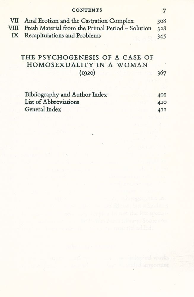 『Case Histories Ⅱ : The 'Rat Man', Schreber, The 'Wolf Man', A Case of Female Homosexuality』 4
