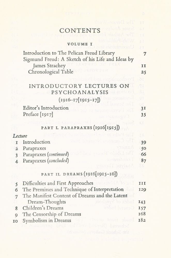 『Introductory Lectures on Psychoanalysis』 2