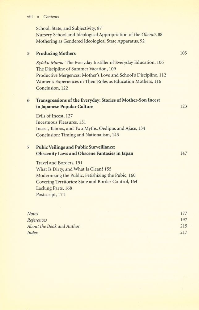 『Permitted and prohibited desires : mothers, comics, and censorship in Japan』 3