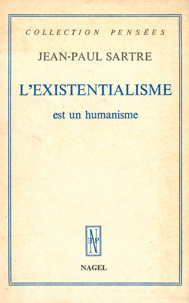 『L'EXISTENTIALISME est un humanisme』 1
