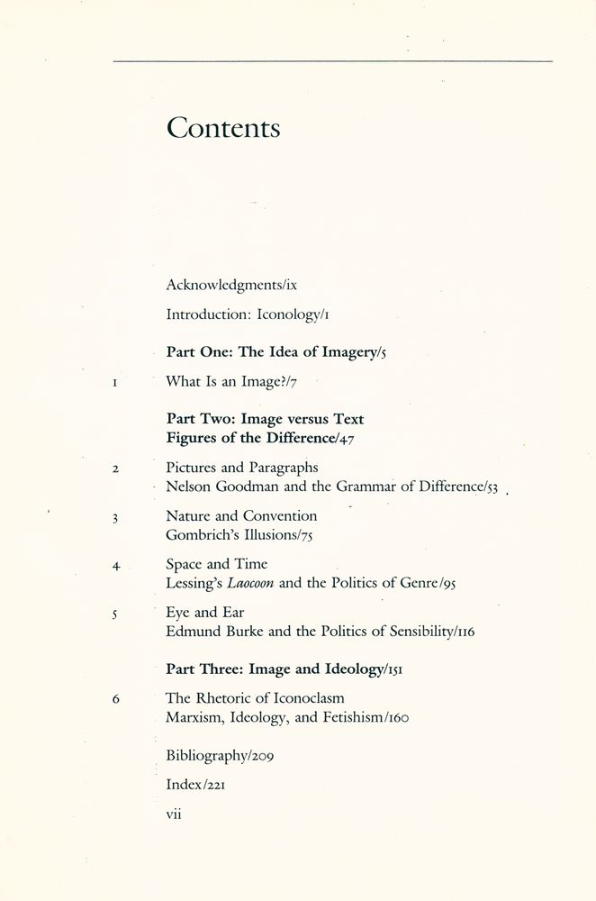 『Iconology : image, text, ideology』 2
