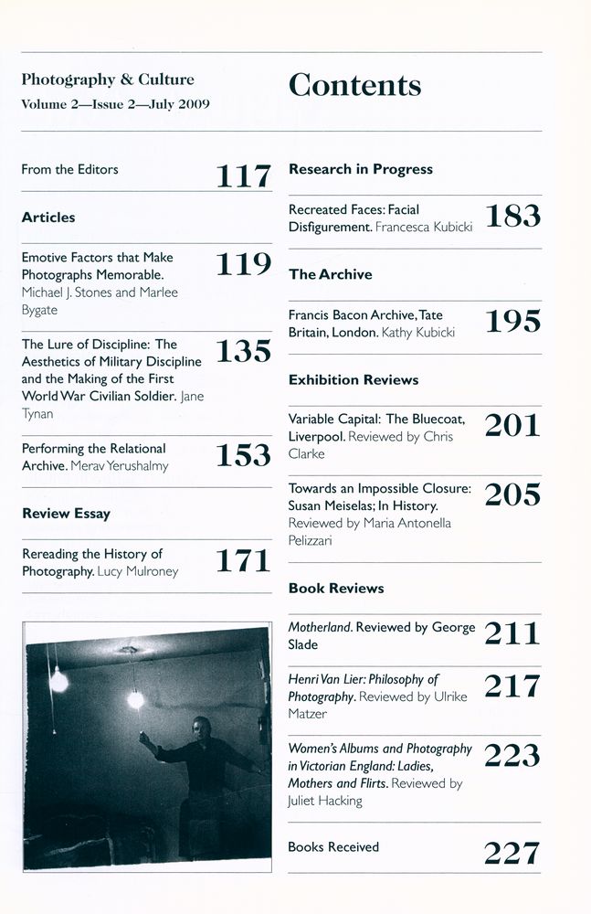 『Photography & Culture』 Volume 2 Issue 2 July 2009』 2