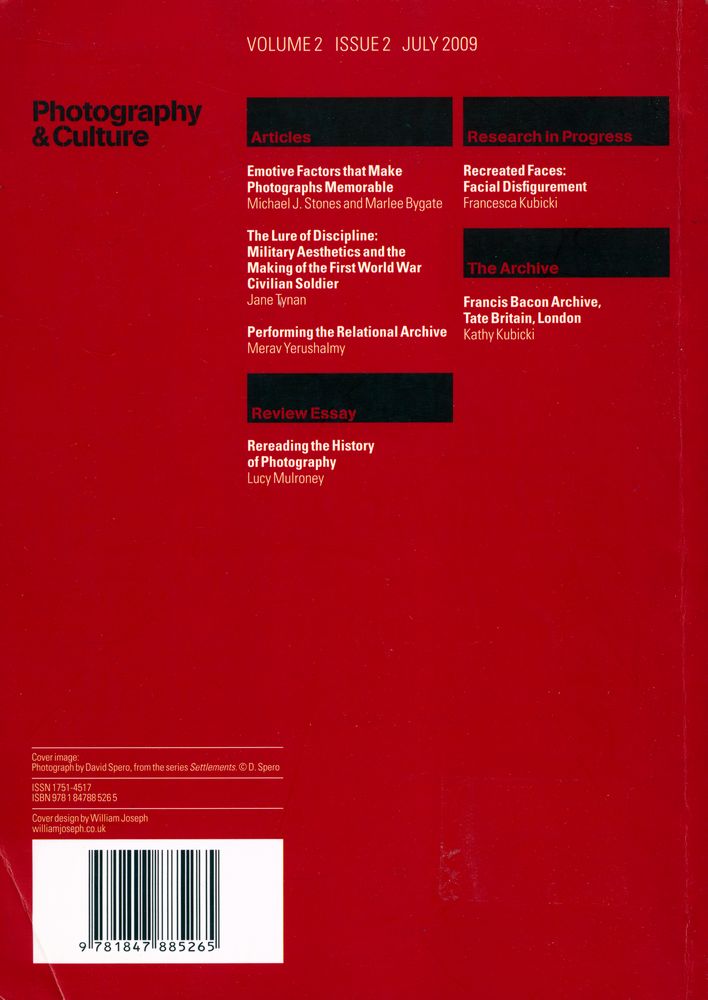 『Photography & Culture』 Volume 2 Issue 2 July 2009』 3