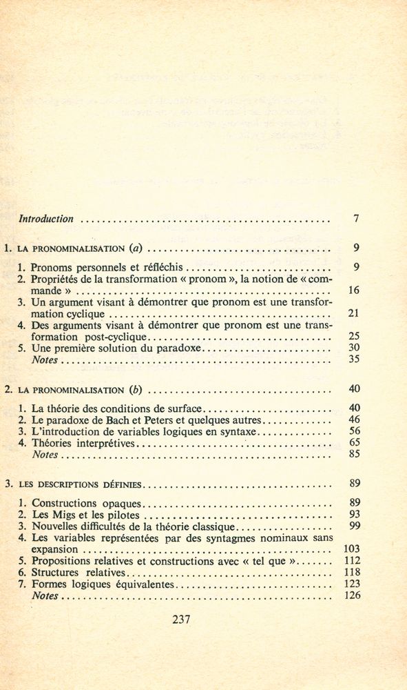 『La coréférence : syntaxe ou sémantique?』 2