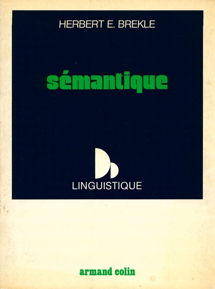 『SÉMANTIQUE』 1