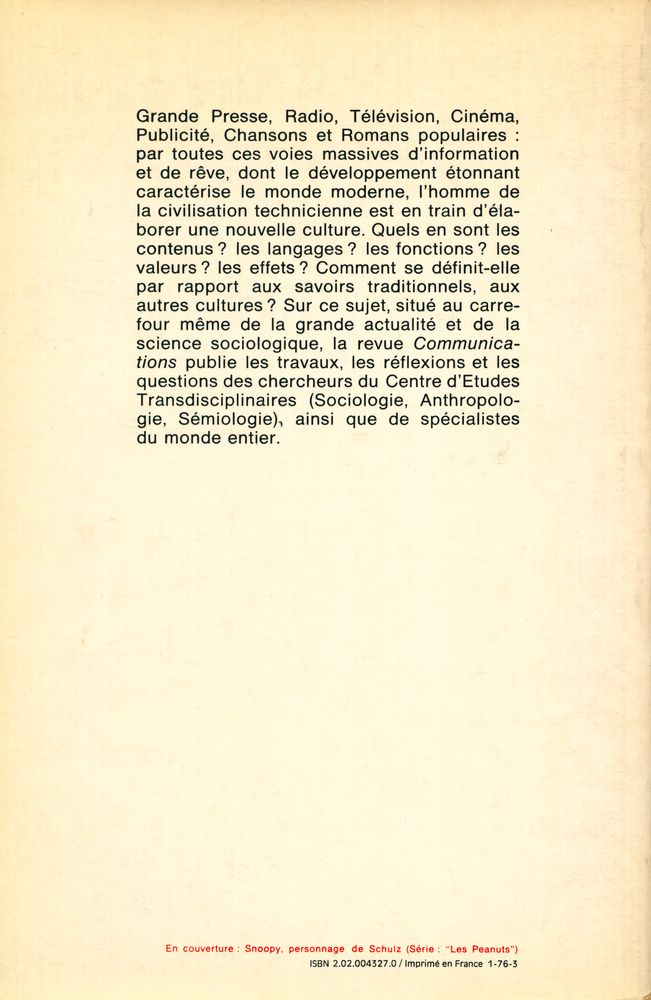 『COMMUNICATIONS』 24/1976 3