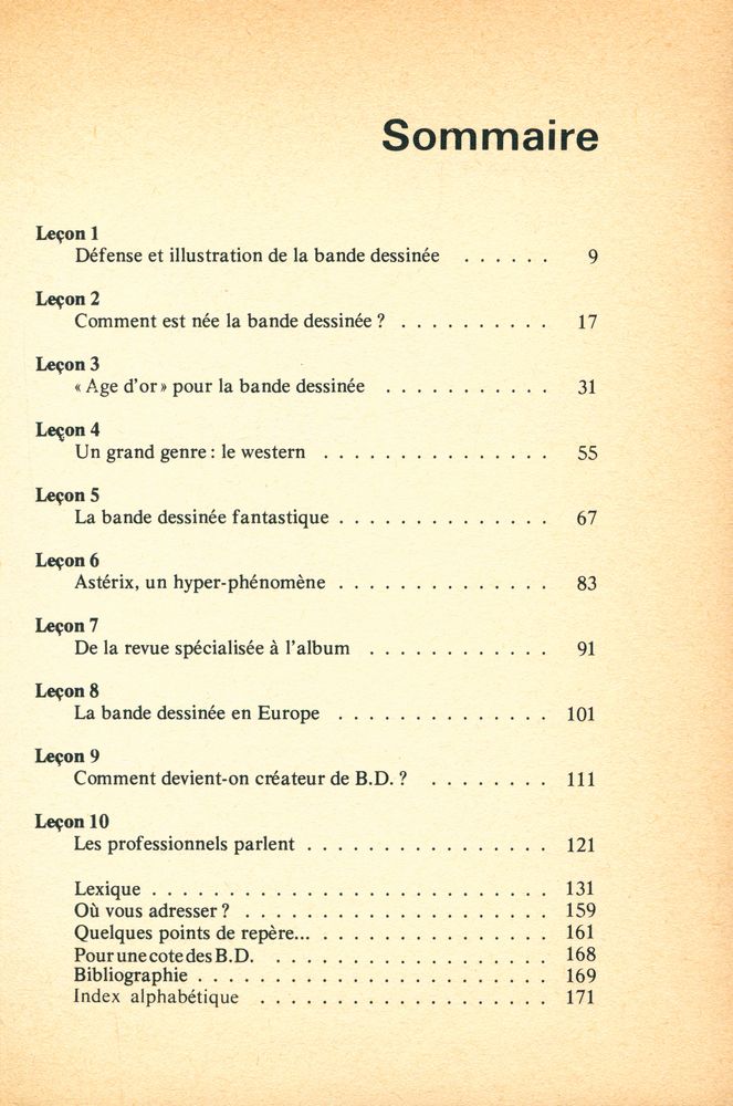 『LA BANDE DESSINEE EN 10 LEÇONS : de Zig et Puce à Tintin et Astérix』 2