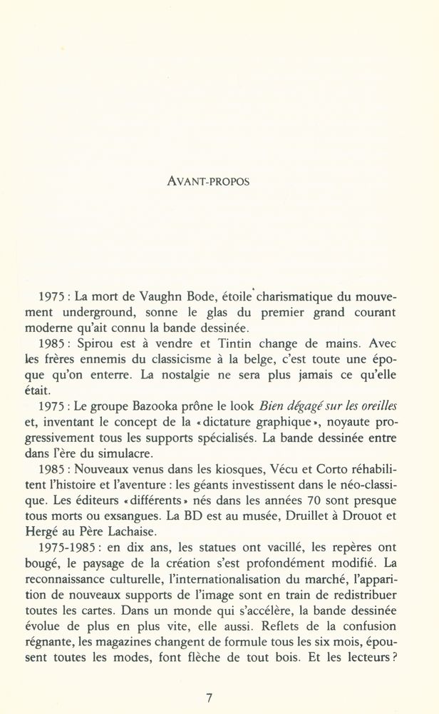 『La bande dessinée depuis 1975』 2