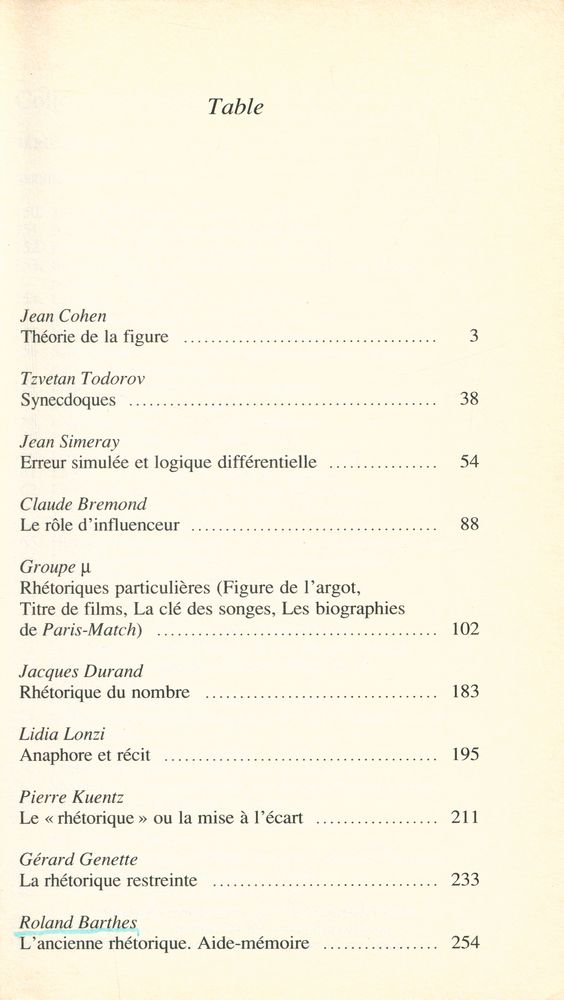 『Recherches rhétoriques』 2