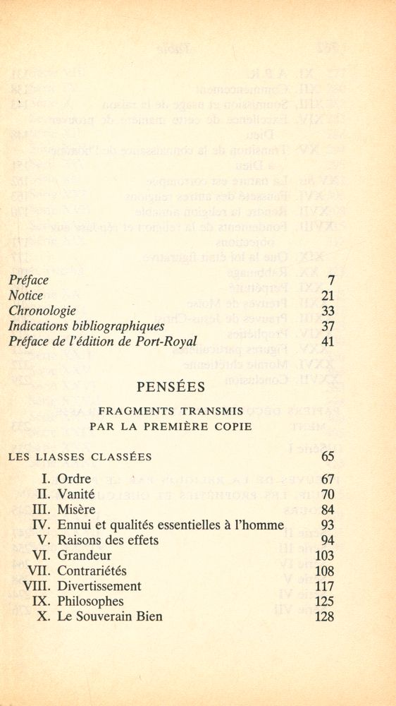 『Pascal Pensées』 2