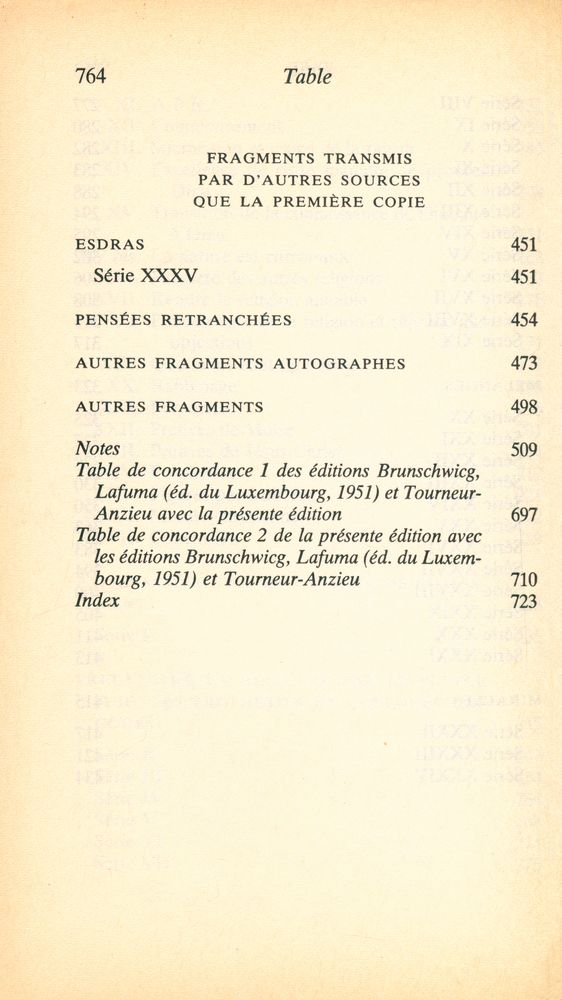 『Pascal Pensées』 5