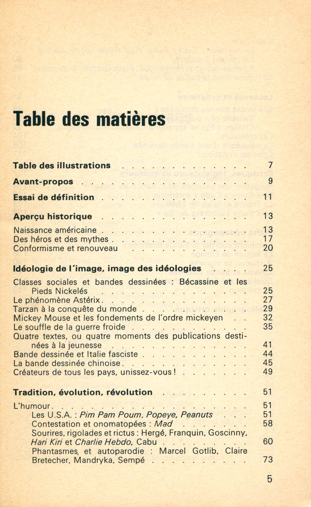 『la bande dessinée : idéologies et sociétés』 2