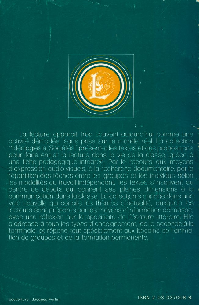 『la bande dessinée : idéologies et sociétés』 4
