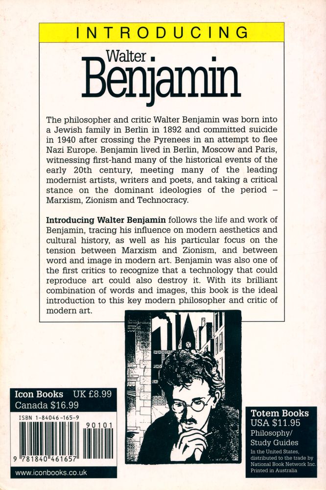 『INTRODUCING Walter Benjamin』 3