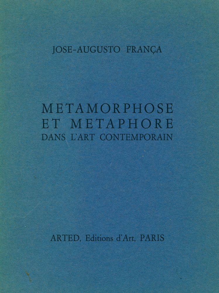 『METAMORPHOSE ET METAPHORE DANS L'ART CONTEMPORAIN』 1