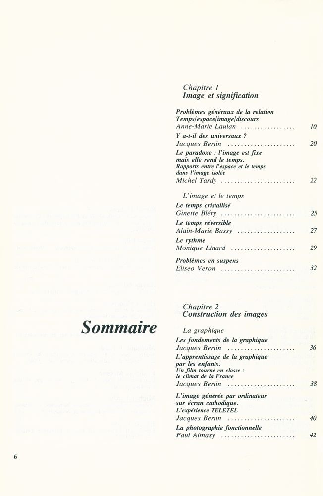 『l'image fixe : espace de l'imge et temps du discours』 2