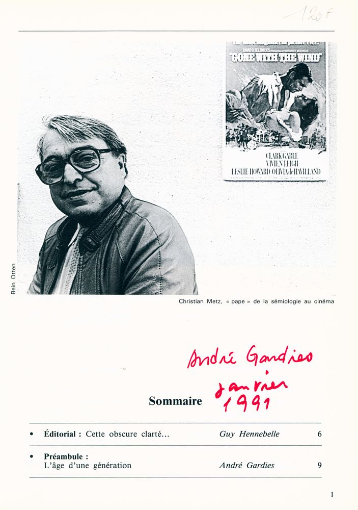 『CinémAction』 N° 58 Janvier 1991 2