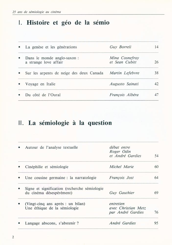 『CinémAction』 N° 58 Janvier 1991 3