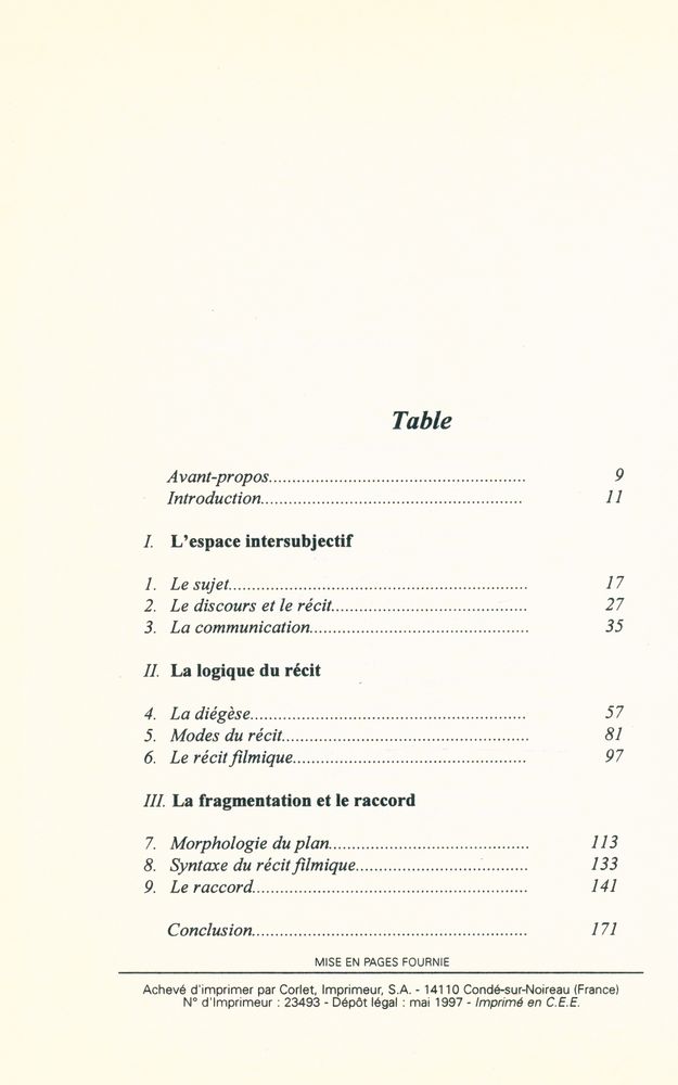 『L'UTOPIE CINÉMATOGRAPHIQUE : Essai sur l'image, le regard et le point de vue』 2