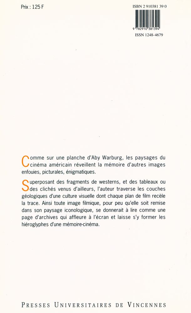 『L'image - paysage : Iconologie et cinéma』 3