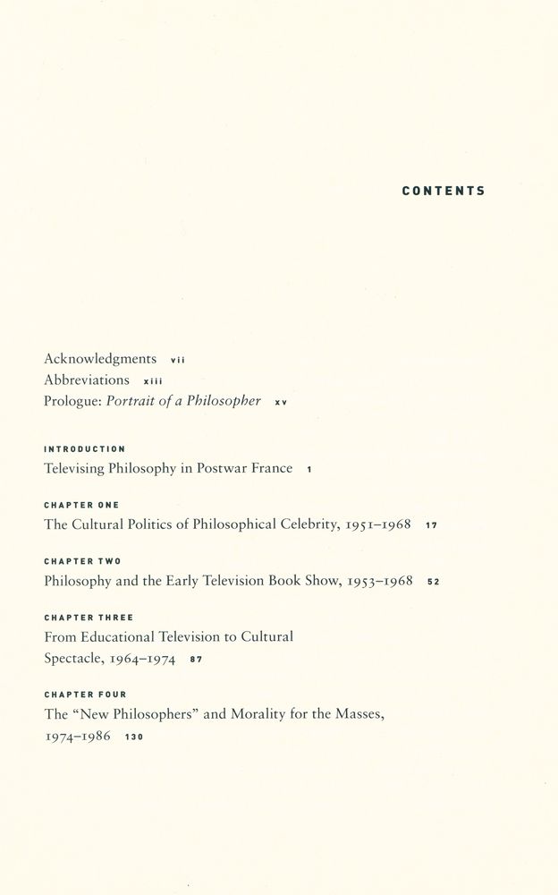 『TURNING ON THE MIND : French Philosophers on Television』 2