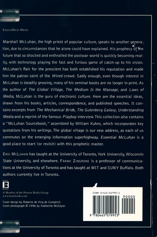 『Essential McLuhan』 4
