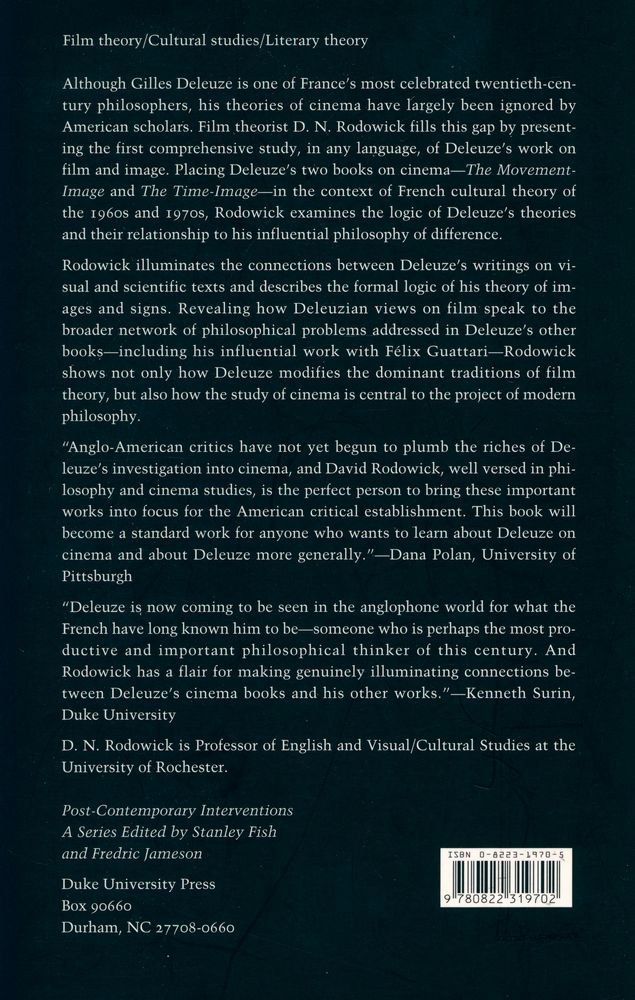 『GILLES DELEUZE'S TIME MACHINE』 3