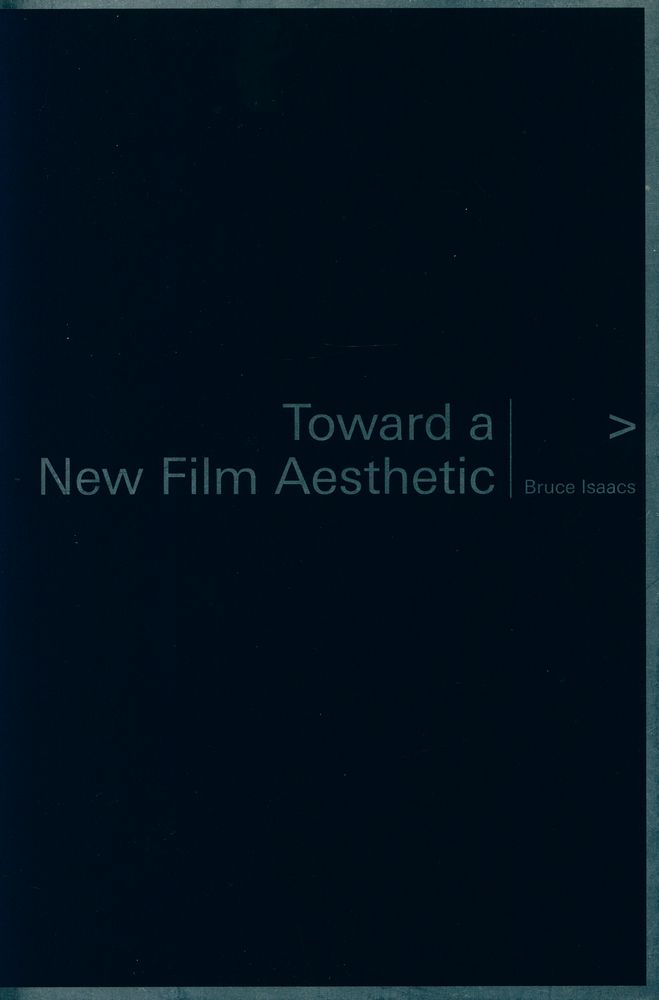 『Toward a new film aesthetic』 1