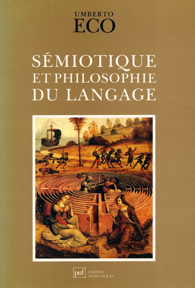『SÉMIOTIQUE ET PHILOSOPHIE DU LANGAGE』 1